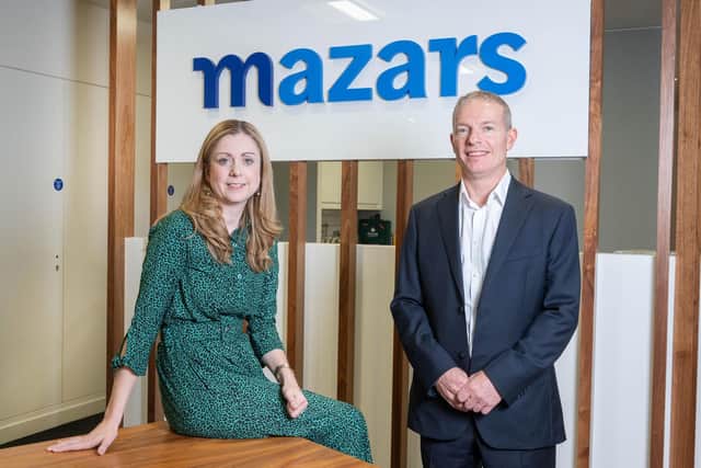 Chloë Ellis and Oliver Hoffman, Partners at Mazars