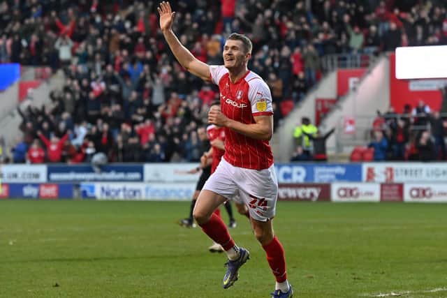 Michael Smith scored his 15th League One goal of the season.(
Picture: Bruce Rollinson)
