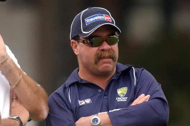 Canned: Australian Test star David Boon drank 52 cans on the flight from Sydney to London - setting a "team record" in the process. Picture: Chris Young/PA.