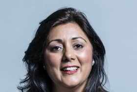 UK Parliament official file portrait of Tory MP Nusrat Ghani who has accused a Government whip of telling her that she was sacked from her ministerial post because her Muslim faith was making colleagues uncomfortable.