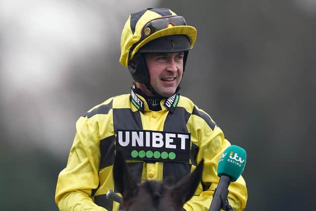 'My best day in racing' - Nico de Boinville reacts after Shishkin won the Clarence House Chase at Ascot.