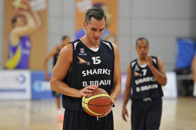 Mike Tuck playing for Sheffield Sharks back in 2014 (Picture: Dean Woolley)