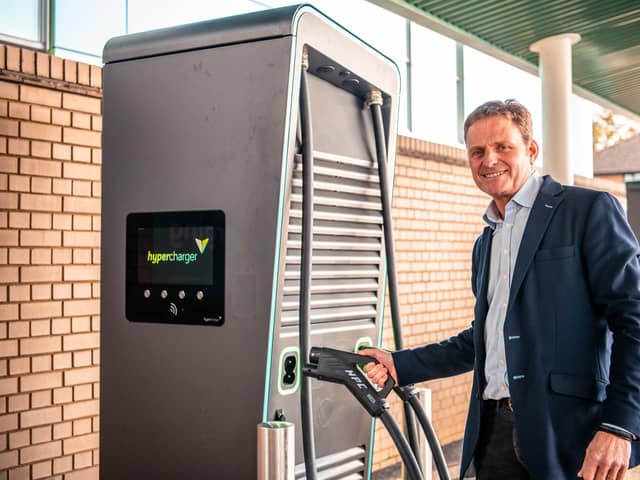 Bruce Galliford, the chief executive officer of RAW Charging, aims to lead an environmental revolution on Britain’s roads