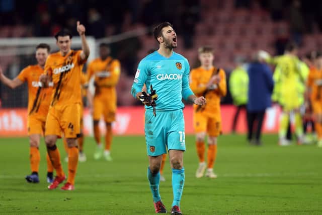 NATHAN BAXTER: Helped Hull City keep a clean sheet at Bournemouth on Saturday. Picture: PA Wire.