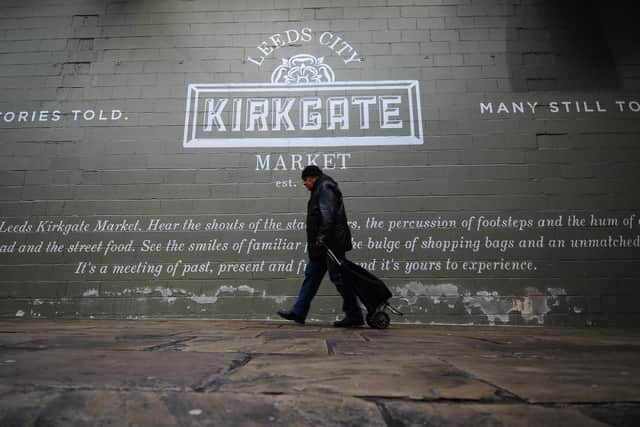 Kirkgate Market in Leeds, which features in a new short film to promote the Leeds 2023 arts and cutural festival. (Photo: Simon Hulme)