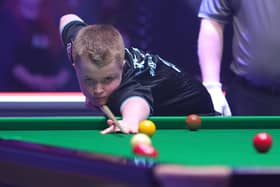 Stan Moody, 15, enjoyed a stunning debut in last week's Shoot Out. Picture: World Snooker