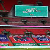 PAPA JOHN'S TROPHY: The draw for the semi-finals will be held this Saturday. Picture: Getty Images.