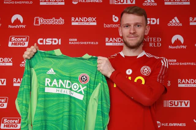 Adam Davies's move to Sheffield United is one of the few cash deals in Yorkshire this month. Picture: Simon Bellis/Sportimage
