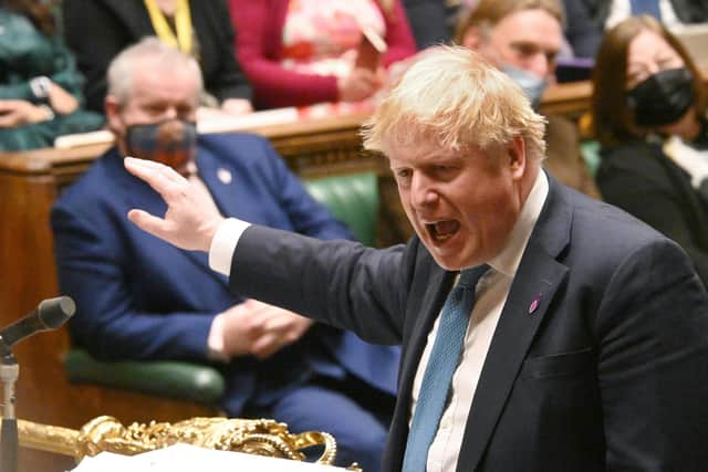 Boris Johnson remains under pressure over the 'partygate' scandal.