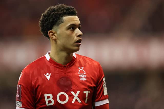 LINKED: Leeds United are reportedly interested in Nottingham Forest's Brennan Johnson. Picture: Getty Images.