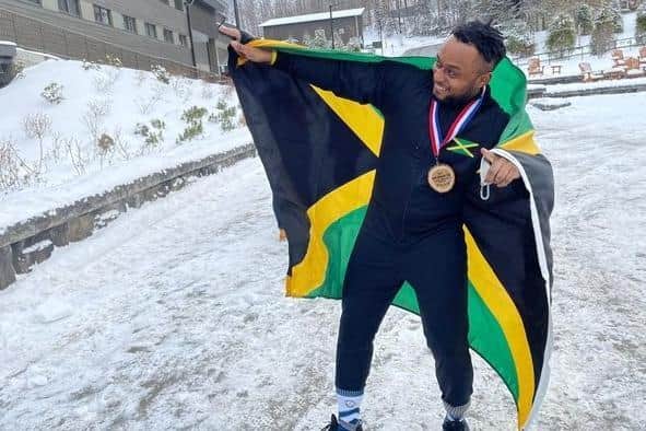 Ashley Watson is representing Jamaica in the bobsleigh at the Winter Olympics