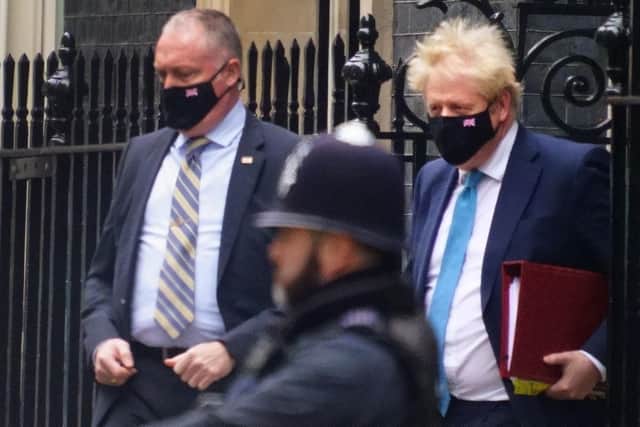 Boris Johnson remains under pressure over the 'partygate' scandal.