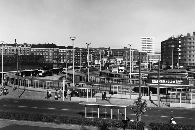 The newly rebuilt station opened in September 1963.
