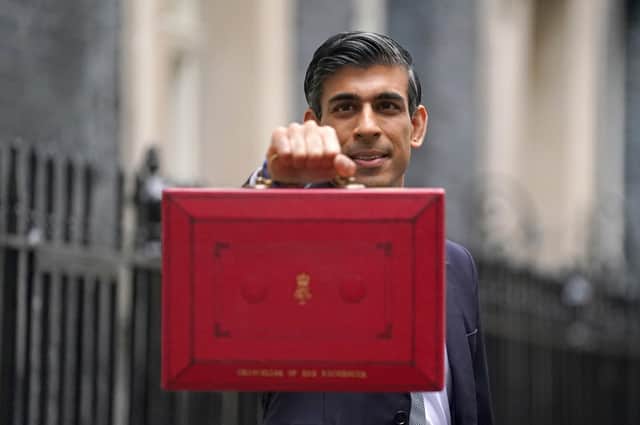 This was Chancellor Rishi Sunak before the Budget last October.
