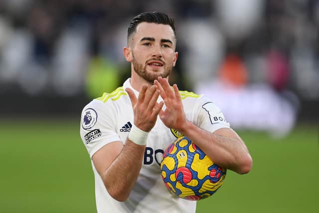 JACK HARRISON: Is up for the Premier League Player of the Month award. Picture: Getty Images