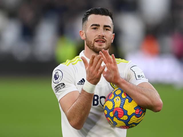 JACK HARRISON: Is up for the Premier League Player of the Month award. Picture: Getty Images