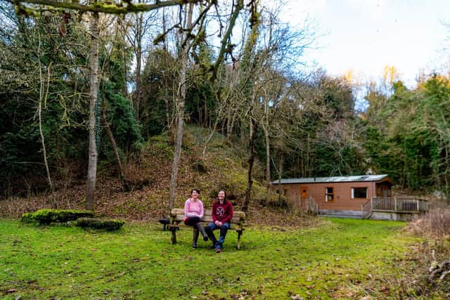 The couple have bought their own eco campsite in Yorkshire