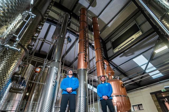 The vodka distillery will eventually be open to the public