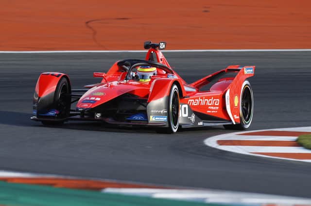 Mahindra Racing's Oliver Rowland will take part in the opening Formula E race of the new season in Diriyah, Saudi Arabia this evening. Picture: Carl Bingham/LAT Images.