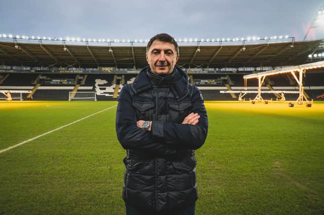New Hull City head coach Shota Arveladze. Picture courtesy of Hull City AFC.