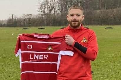 Midfielder Adam Clayton has joined Doncaster Rovers in their fight to avoid relegation from League One. Picture: DRFC