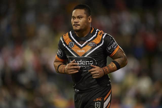 Big name: Featherstone Rovers have pulled off a coup by signing NRL star Joey Leilua. Picture: Brett Hemmings/Getty Images