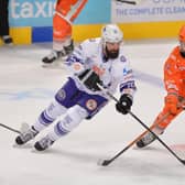 Robert Dowd could become sheffield Steelers' third highest goalscorer this weekend. Picture courtesy of Dean Woolley.