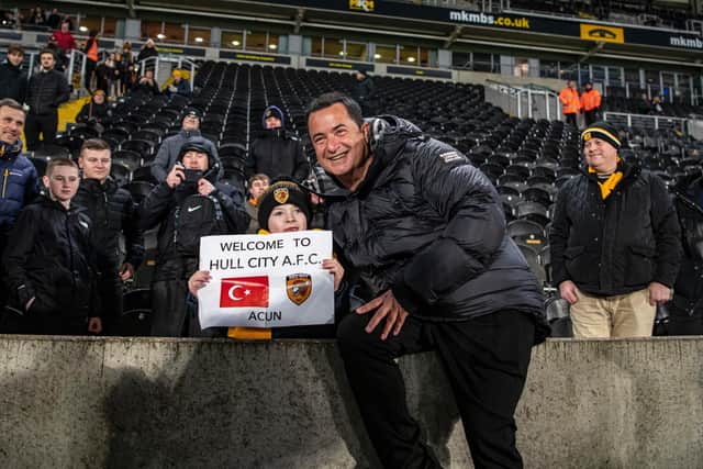 DREAMER: New Hull City owner Acun Ilicali was not shy in talking about his ambitions for the club