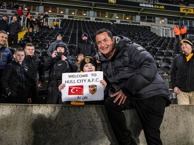 DREAMER: New Hull City owner Acun Ilicali was not shy in talking about his ambitions for the club