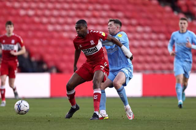 RESULT: Middlesbrough 1-0 Coventry City. Picture: PA Wire.