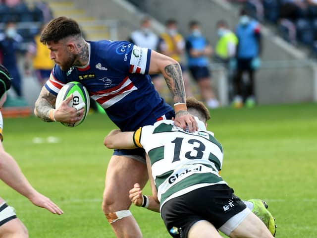 Kyle Evans of Doncaster Knights (Picture: Steve Riding)