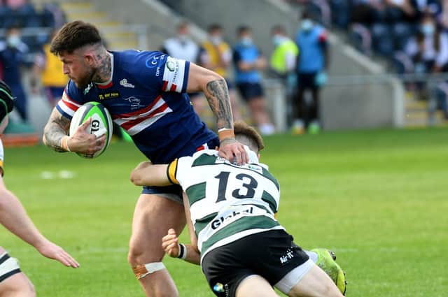 Kyle Evans of Doncaster Knights (Picture: Steve Riding)