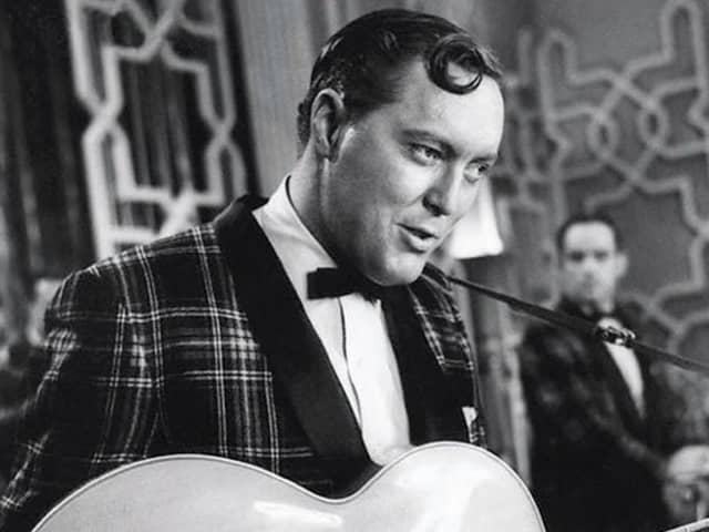 Rock 'n' roll legend Bill Haley performed in Leeds in 1957 - and stayed at the landmark Queens Hotel.
