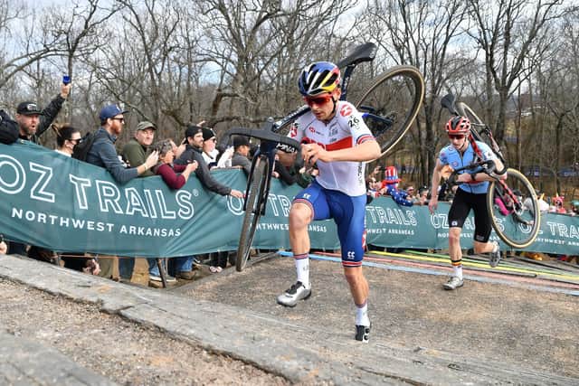 This was Yorkshire cyclist Tom Pidcock becoming the first ever British winner of the men’s elite UCI cyclo-cross world championship race in Fayetteville, Arkansas.