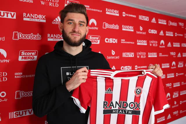 LOAN SIGNING: Charlie Goode has joined Sheffield United