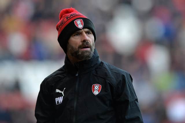 Paul Warne - Rotherham United manager. Picture: Bruce Rollinson