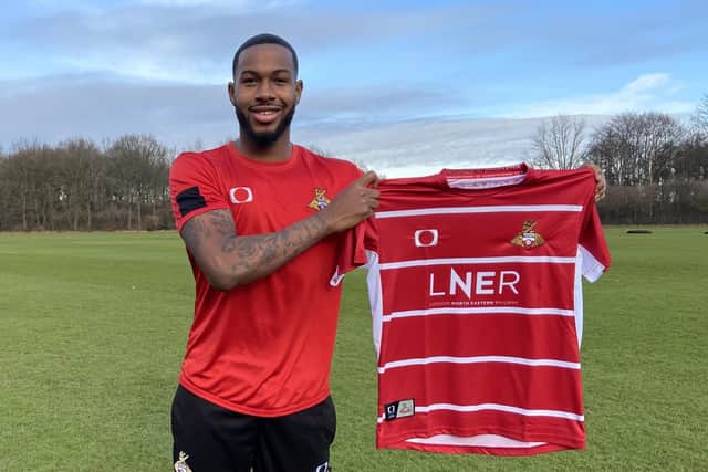 Reo Griffiths - who has joined Doncaster Rovers on a two-and-half-year deal  Picture submitted by Doncaster Rovers