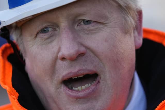 This was Boris Johnson during a visit to Tilbury Docks to promote Brexit hours before he delivered a statement to the House of Commons over Sue Gray's report into parties and gatherings in Downing Street and Whitehall throughout lockdown.