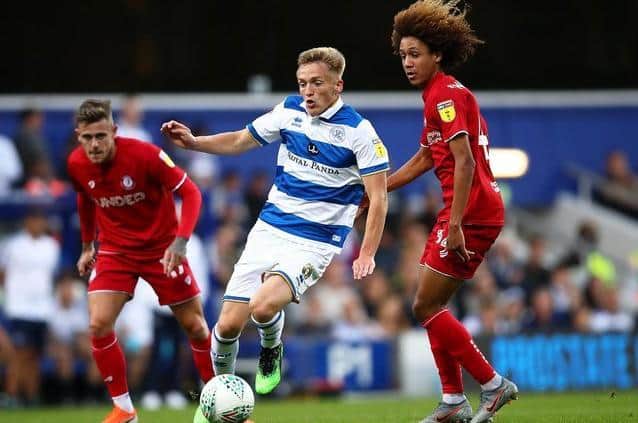 Matt Smith, pictured during an earlier loan spell at QPR. The Hull City loanee has returned to parent club Manchester City. Picture: Getty.