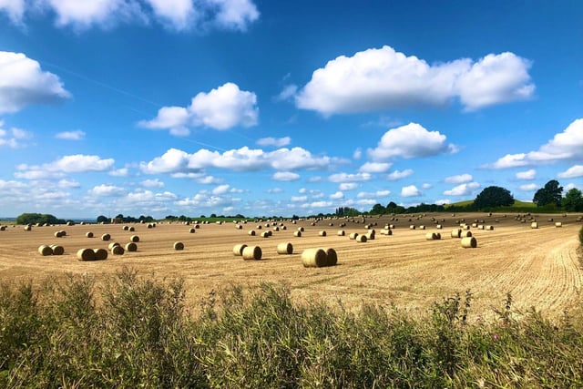 Harvest time at Heath, Wakefield