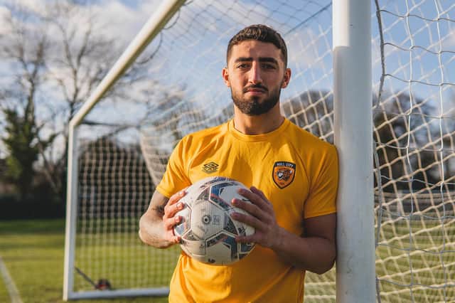 New Hull City signing Allahyar Sayyadmanesh. Picture courtesy of Hull City AFC.