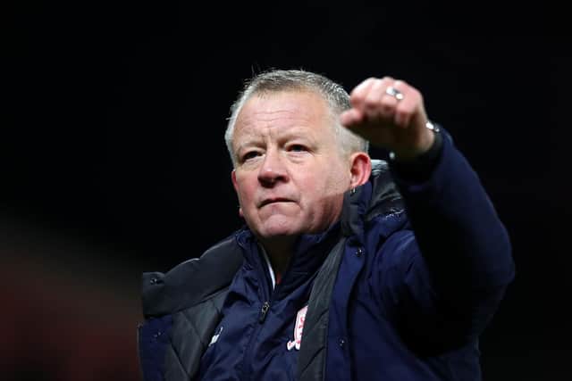 Middlesbrough manager Chris Wilder. Picture: Getty Images.