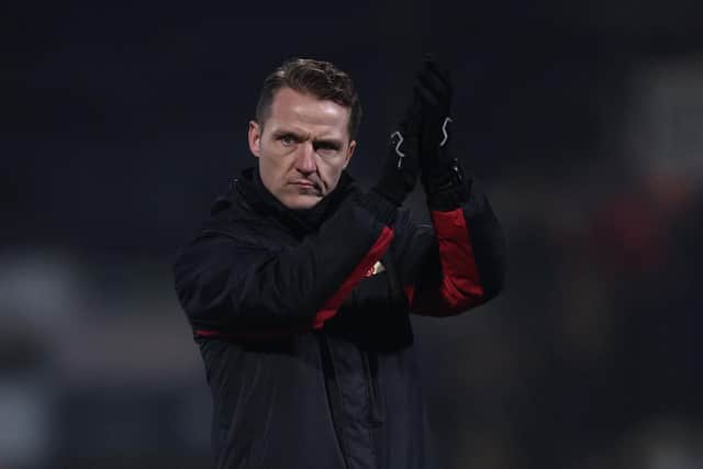 Doncaster Rovers manager Gary McSheffrey. Picture: Getty Images.