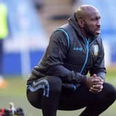 Darren Moore, who missed Sheffield Wednesday's home game with Morecambe after testing positive for Covid.