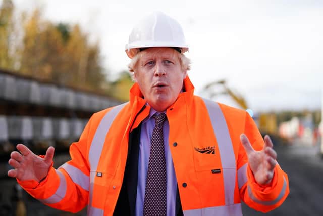 Boris Johnson launched the Integrated Rail Plan in Selby where Northern Powerhouse Rail was downgraded and the eastern leg of HS2 to Leeds scrapped.
