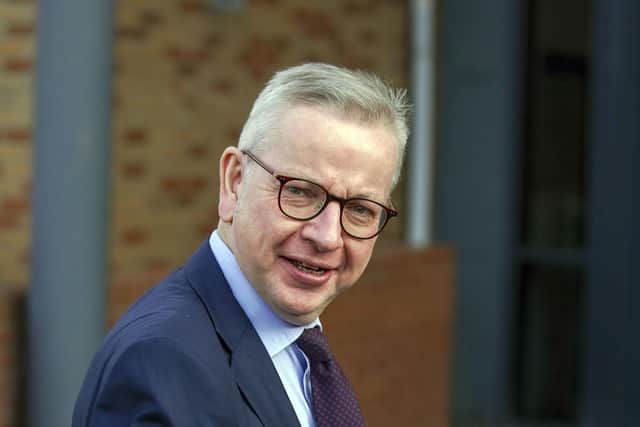 Michael Gove is the Levelling Up Secretary.