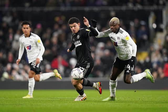 INJURY: Morgan Gibbs-White has not featured since the win over Fulham before Christmas