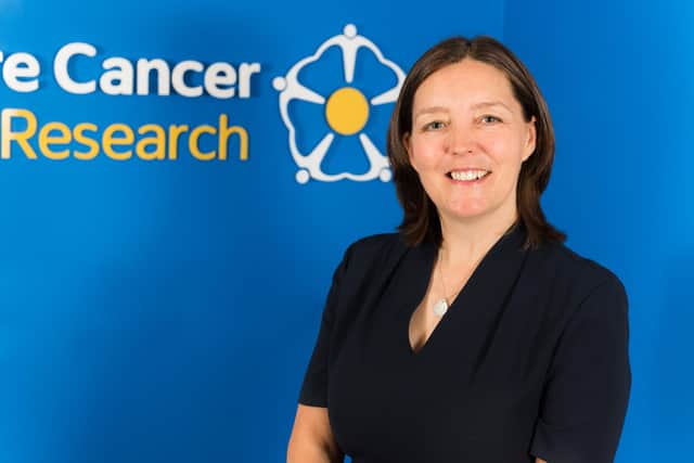 Dr Kathryn Scott is Chief Executive of Yorkshire Cancer Research.