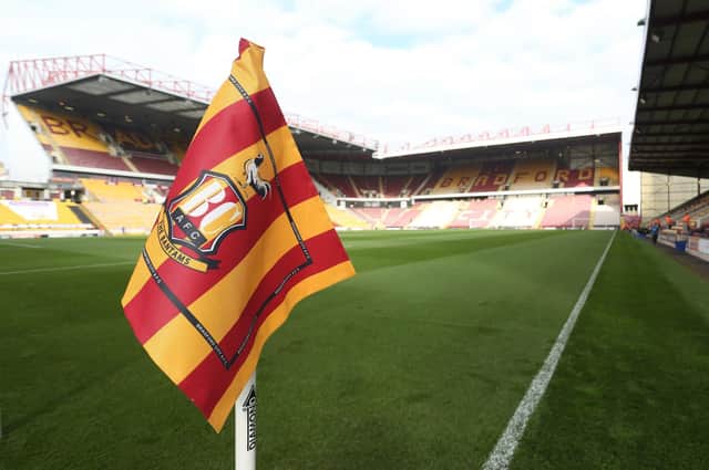 BID: Bradford City were the subject of an offer in December but the exact details were disputed