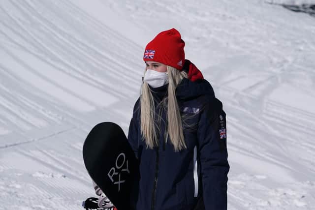 Great Britain's Katie Ormerod at the Genting Snow Park ahead of the Beijing 2022 Winter Olympic Games in China. (Picture: PA)